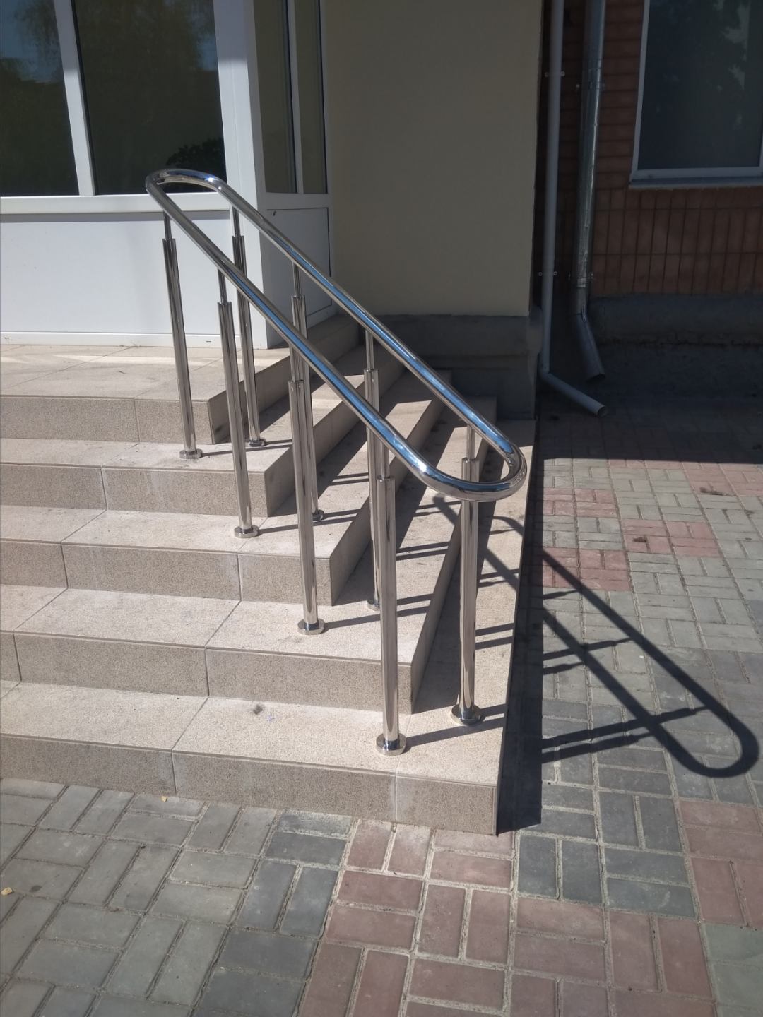 Перило на пандус