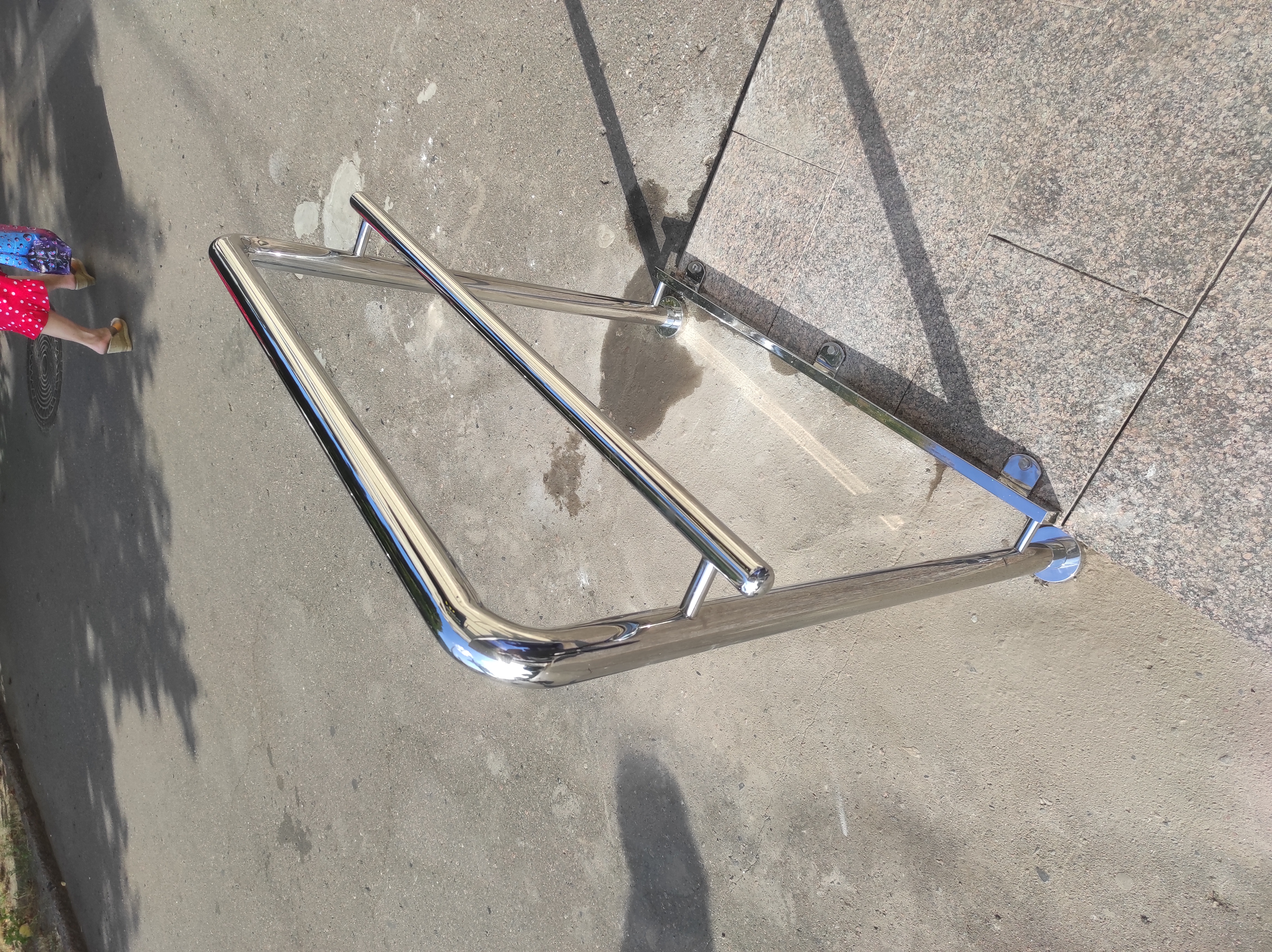 Перило на пандус